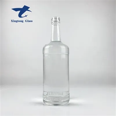 1000 ml 680 gramų super titnago stiklo butelis